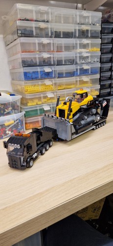 Lego city wheel truck - lego, truck+