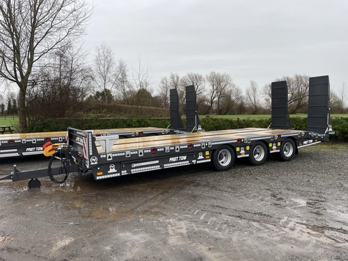 Low loader trailer - trailer, tractor