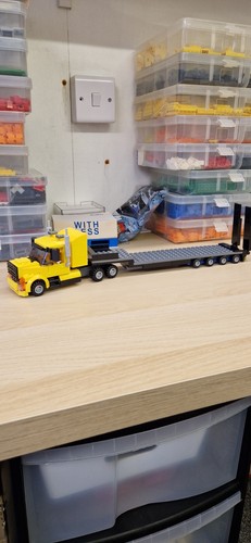 Lego city peterbilt truck - city,