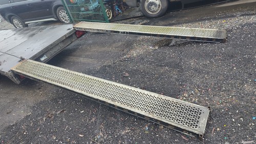 Loading ramps foot steel - 3m,